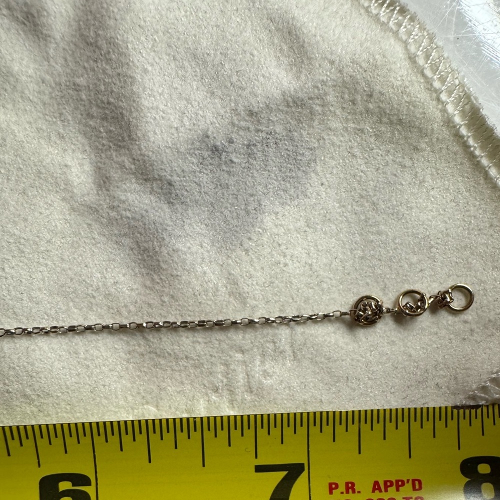 Effy Novelty 14K White Gold Diamond Heart Bracelet, 0.10 TCW - Picture 11 of 12